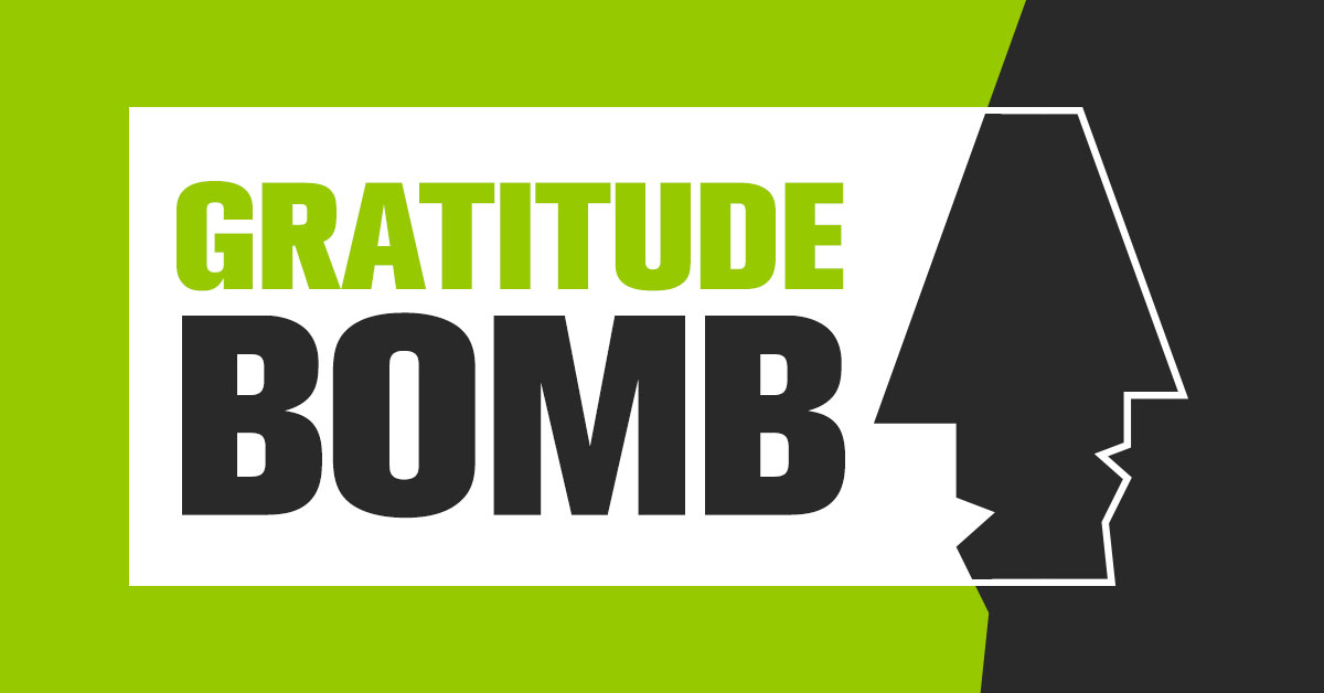 A Random Gratitude Bomb for Blake Hartshorn